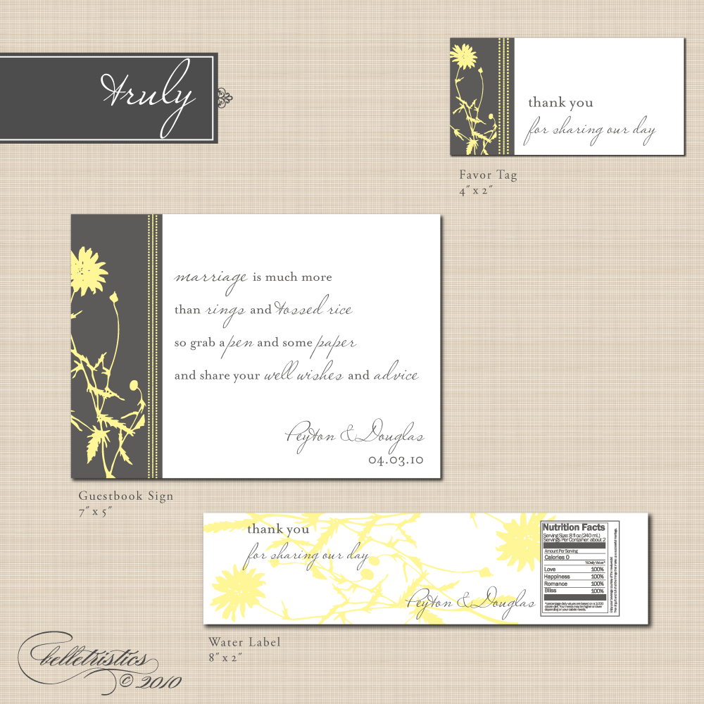 blank wedding menus designs