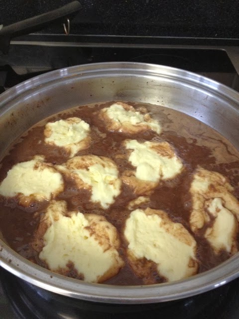 Tammy365: Easy Gluten-free Chocolate Gravy Dumplings