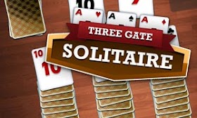 لعبة سوليتير الثلاث بوابات Three Gates Solitaire