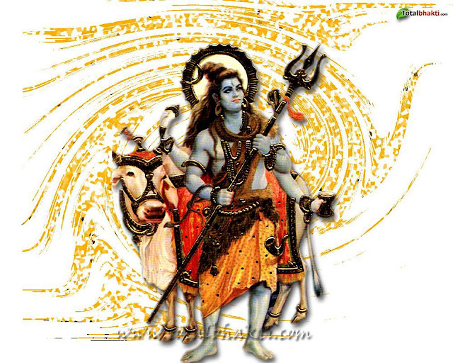 Lord Shivan with Nandhi 2