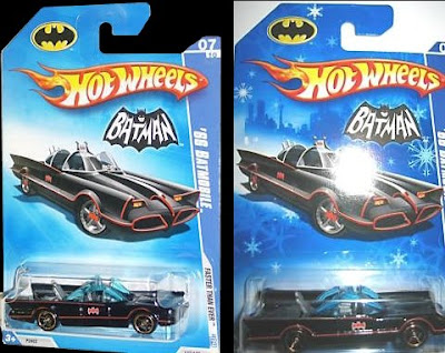 There's gonna be a few new variations on the Hot Wheels 1966 Batmobile Car