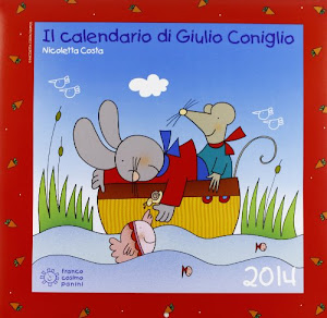 Il calendario di Giulio Coniglio 2014. Con adesivi. Ediz. illustrata