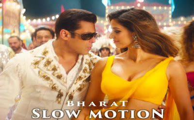 salman khan and disha patani slow motion