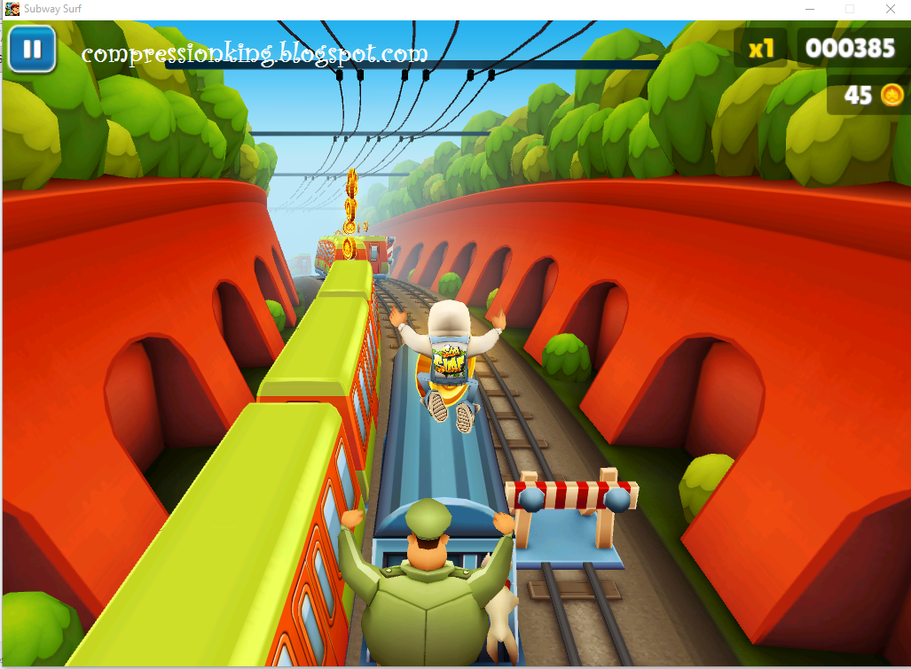 Subway Surfers Highly Compressed PC Version 16 MB Without ...