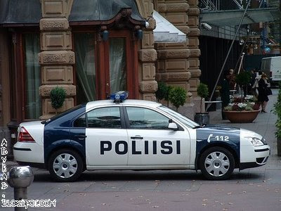 skoda police car