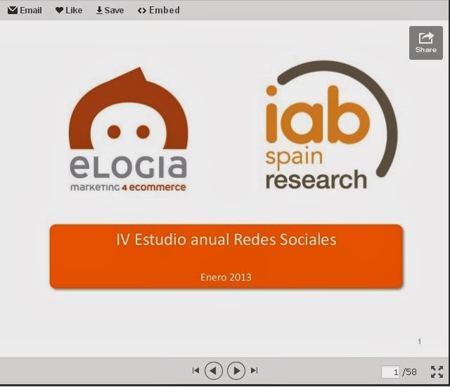 IV Estudio anual Redes Sociales