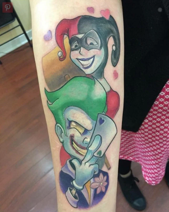 vemos tatuajes de harley quinn