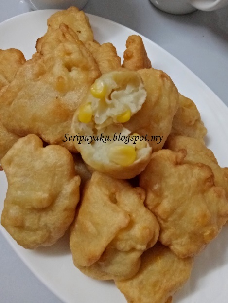 My Kuali: Cucur jagung manis