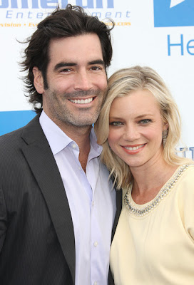 Amy Smart with Husband