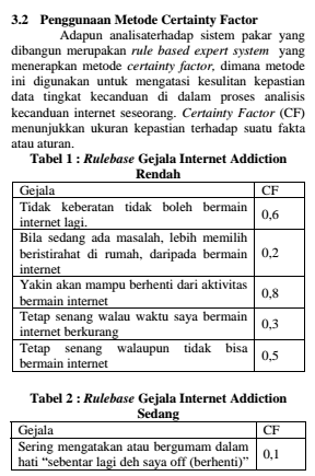 contoh jurnal ilmiah sistem pakar - contoh run