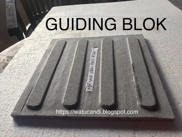 +6282138108364 Jual Guiding Blok Petunjuk Jalan Difabilitas Tunanetra Keramik Tegel Ubin Paving Batu Alam Anti Licin
