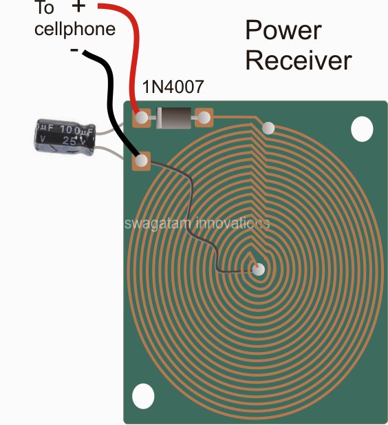 Wireless Cellphone Charger Circuit