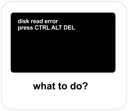 A Disk Read Error Occurred Press Ctrl+Alt+Del To Restart / Pin on A disk read error occurred Press Ctrl+Alt+Del to ... - I've even performed the write zeros to drive function.