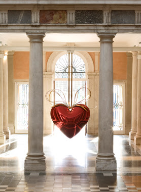 Jeff Koons, Hanging Heart (rzeźba), źródło - strona artysty