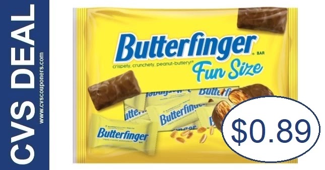 Cheap Butterfinger Fun Size Bars at CVS