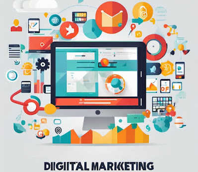 What are the 4 types of digital marketing?