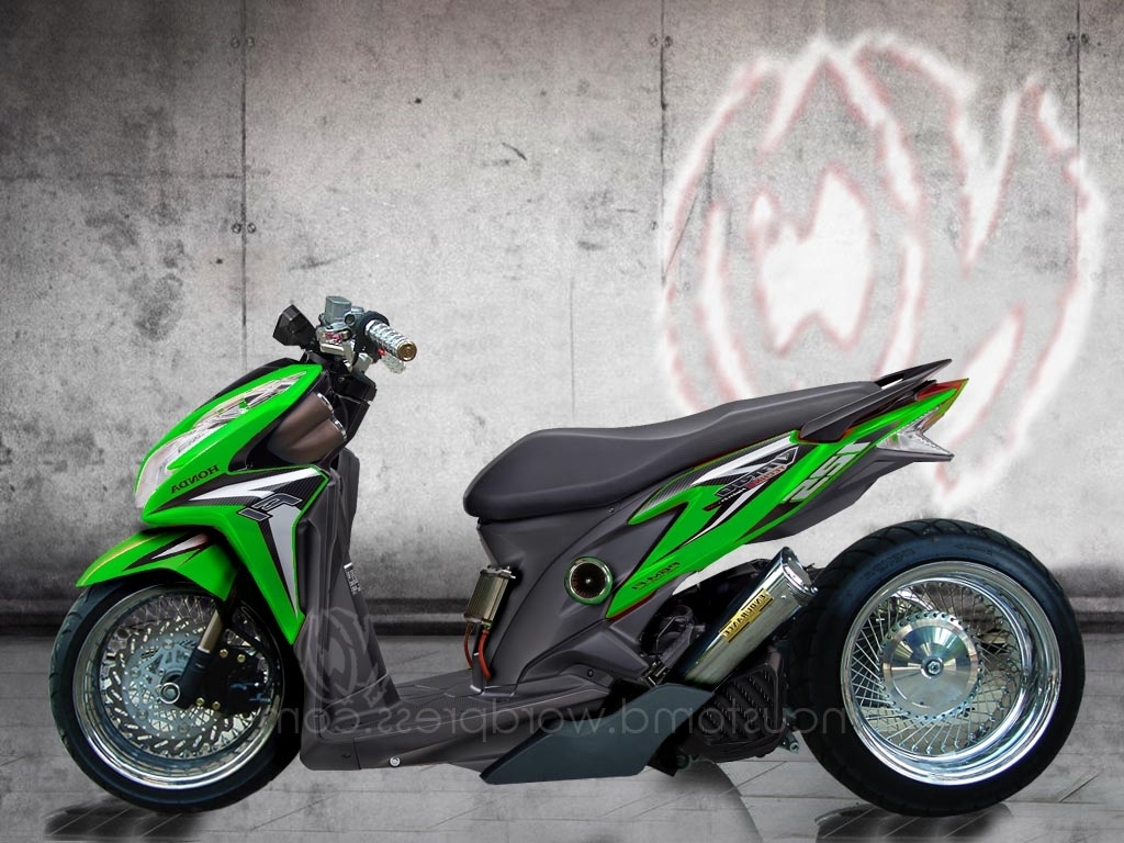 Download Modifikasi Motor Vario Absolute Terkeren Velgy Motor