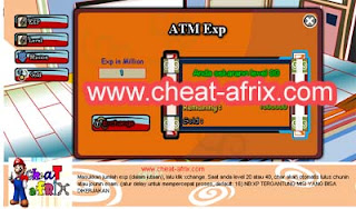 Cheat Atm Exp + Gold Fix 2013 Ninja Saga