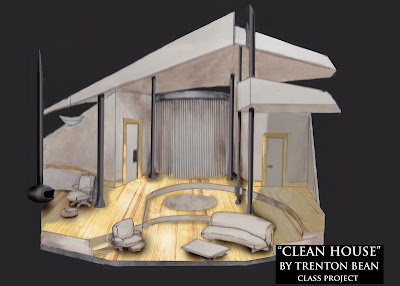 Home Design on Trenton Bean S Portfolio  In Class Set Design  Paper Projects