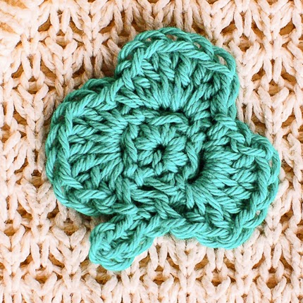 Small Clover Crochet Pattern