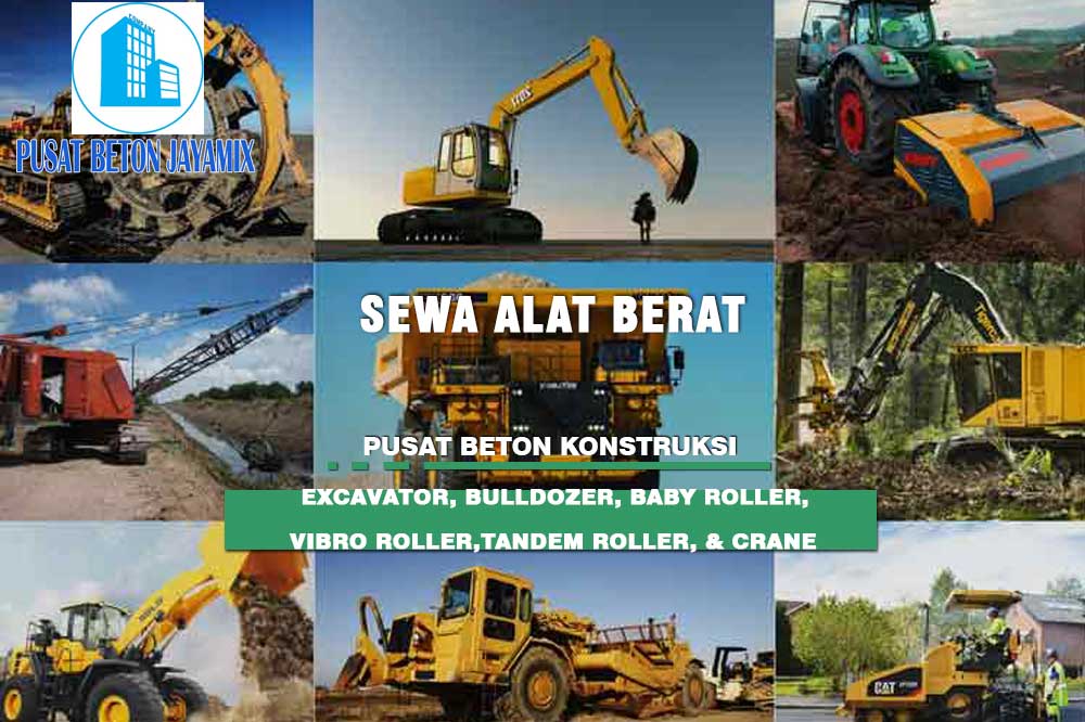 HARGA SEWA ALAT BERAT TERBARU 2024