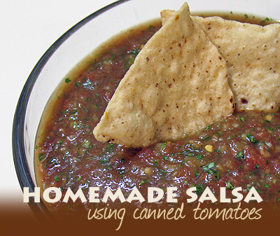 Restaurant Style Salsa Amanda S Cookin Summer