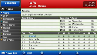 Football Manager Handheld 2010 - PSP Game