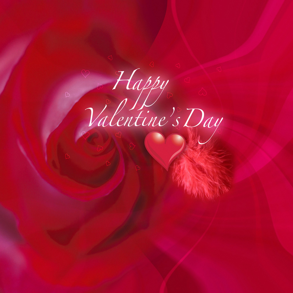 Free Wallpapers for Apple iPad: Happy Valentine's day