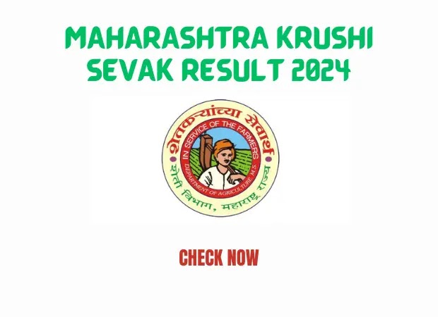 Maharashtra Krushi Sevak Result 2024, Maharashtra Krushi Sevak Merit List Cutoff Marks at www.mahaagri.gov.in