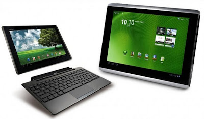 news Asus Transformer Eee Pad TF101 vs. Acer Iconia A500 2011