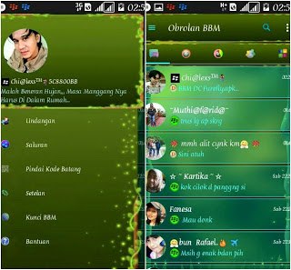 BBM Mod Theme Firefly v3.3.1.24 Update Apk Tanpa Iklan for Android