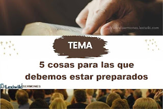 5 cosas para las que debemos estar preparados