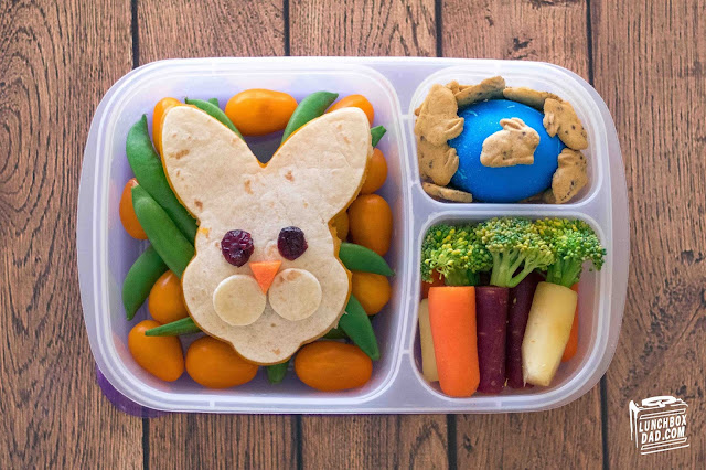 Easter Bunny School Lunch Recipe Idea!