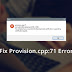 چارەسەری ئیرۆری provision.cpp 71” and “provision.cpp 81 لە سیدیا ئیمپاکتۆر 
