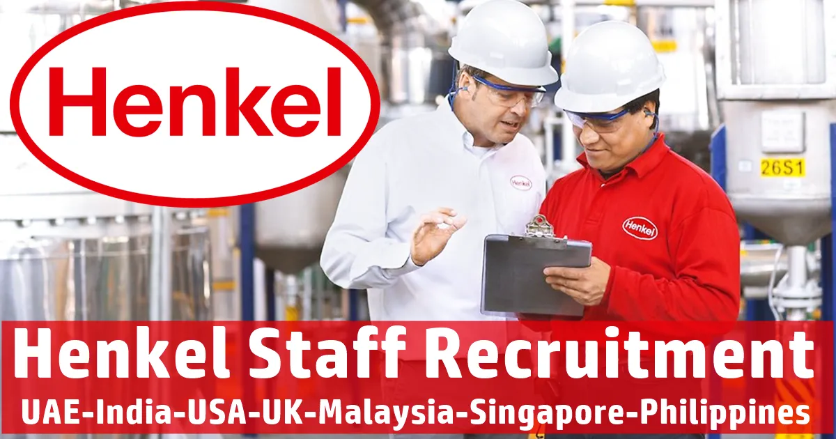 Henkel Careers | Henkel Jobs In UAE-India-Malaysia-Africa-Singapore-USA-UK-Canada