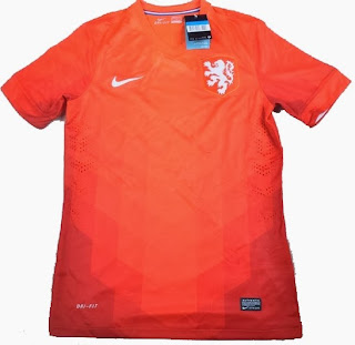 Jersey Grade Ori Holland Home Official World Cup Jersey 2014