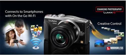 Panasonic DMC-GF6 16MP Mirrorless Compact System Camera with Lens Kit (Product Description) - 1