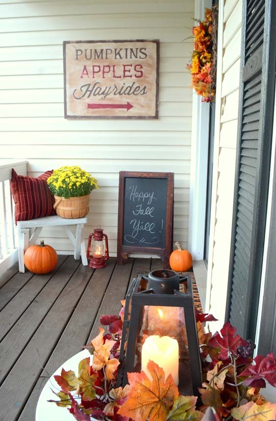 Simple and Cheap Fall Decor Ideas ( 50 Images of Fall Decorations )