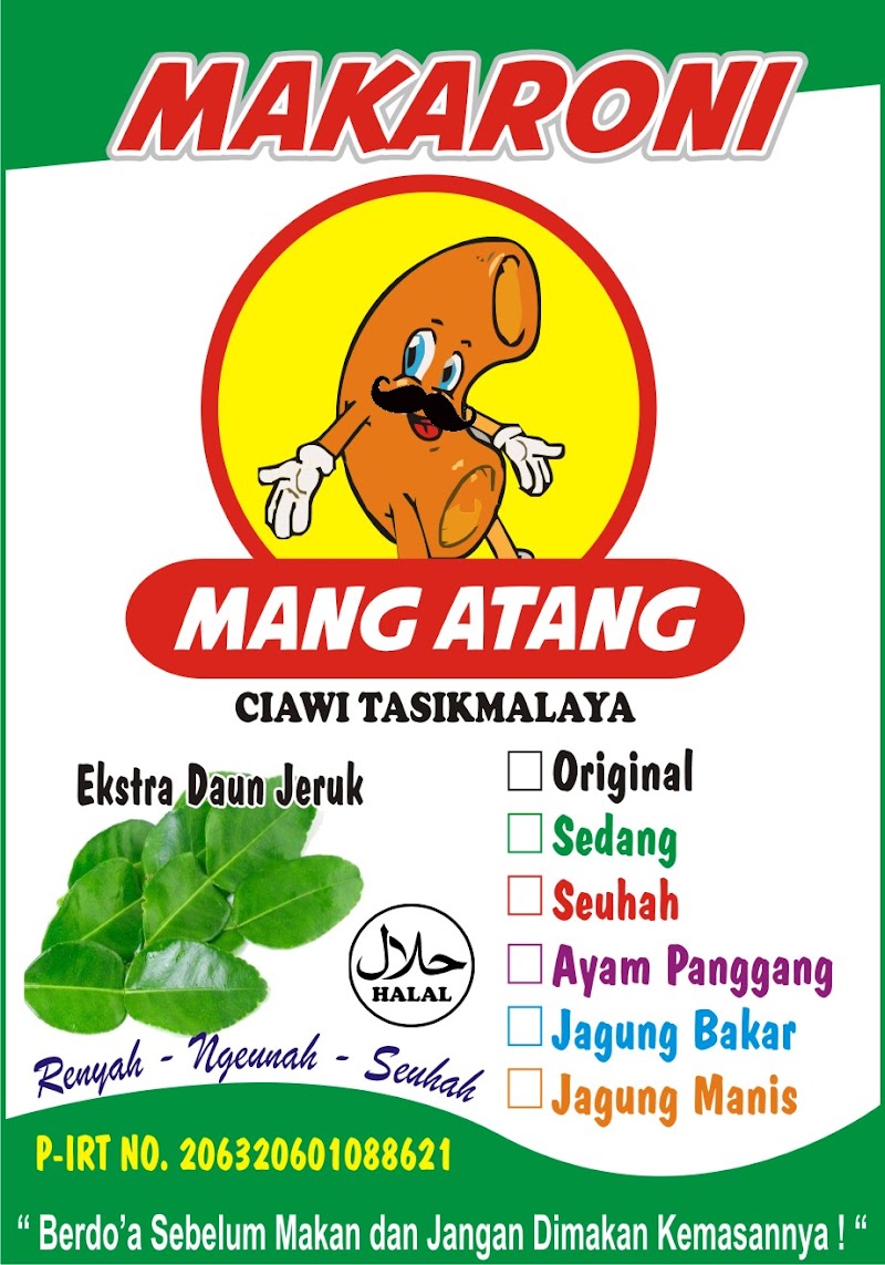 20+ Stiker Makanan Cdr