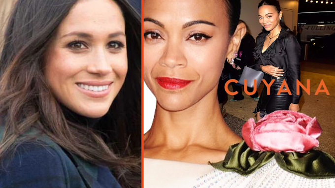 Zoe Saldana Knocks Meghan Markle Out, Becomes Face of Cuyana, Blocking Markle's Fashion Business Path