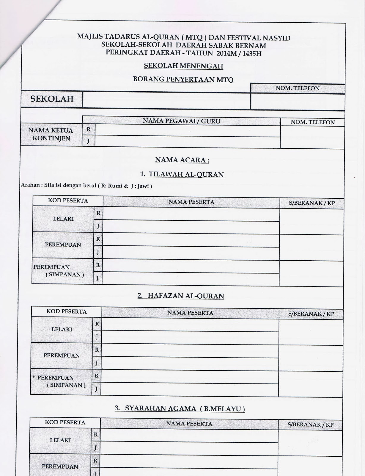 Muat Turun Borang Lembaga Air Perak - Turun Muat m