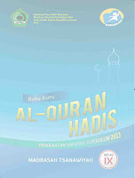 Buku Guru K13 Quran Hadits Kelas 9 MTs