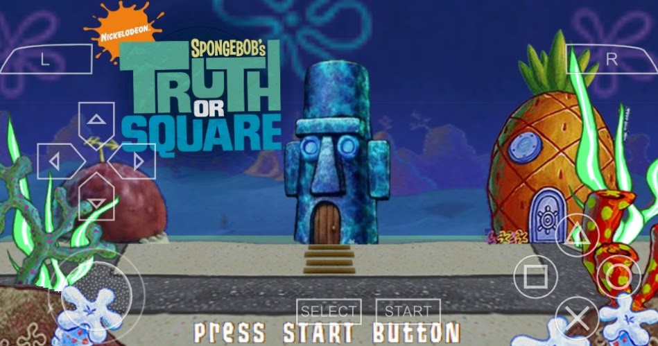 Spongebob's Truth Or Square (offline) Android /PPSSPP