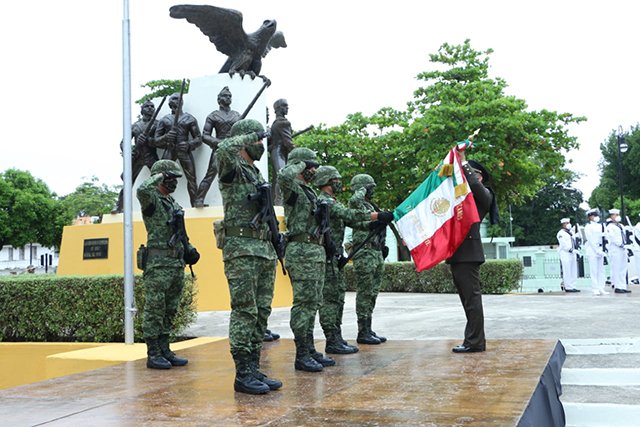 Ejército Mexicano conmemora la Gesta Heroica de los Niños Héroes de Chapultepec