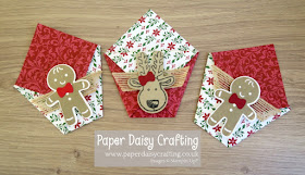 Cookie Cutter pouches by Stampin' Up! Dashing Along DSP