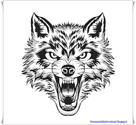 Wolf%2Bside-face%2BFree%2Btattoo-2