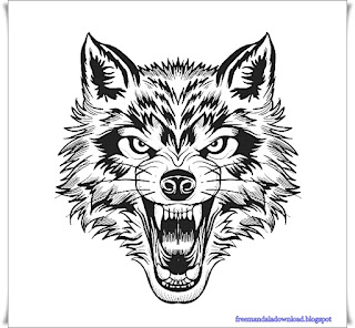 Wolf%2Bside-face%2BFree%2Btattoo-2