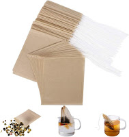 Aksuaple Eco-Fil Disposable Tea Filter Bags for Loose Tea