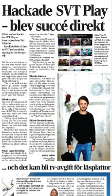 Ted Valentin i Dagens Industri