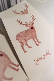 reindeet stamp
